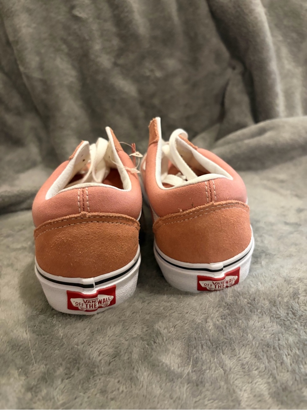 Vans Old Skool Sneakers in Rose Pink and White - Picture 3 of 5